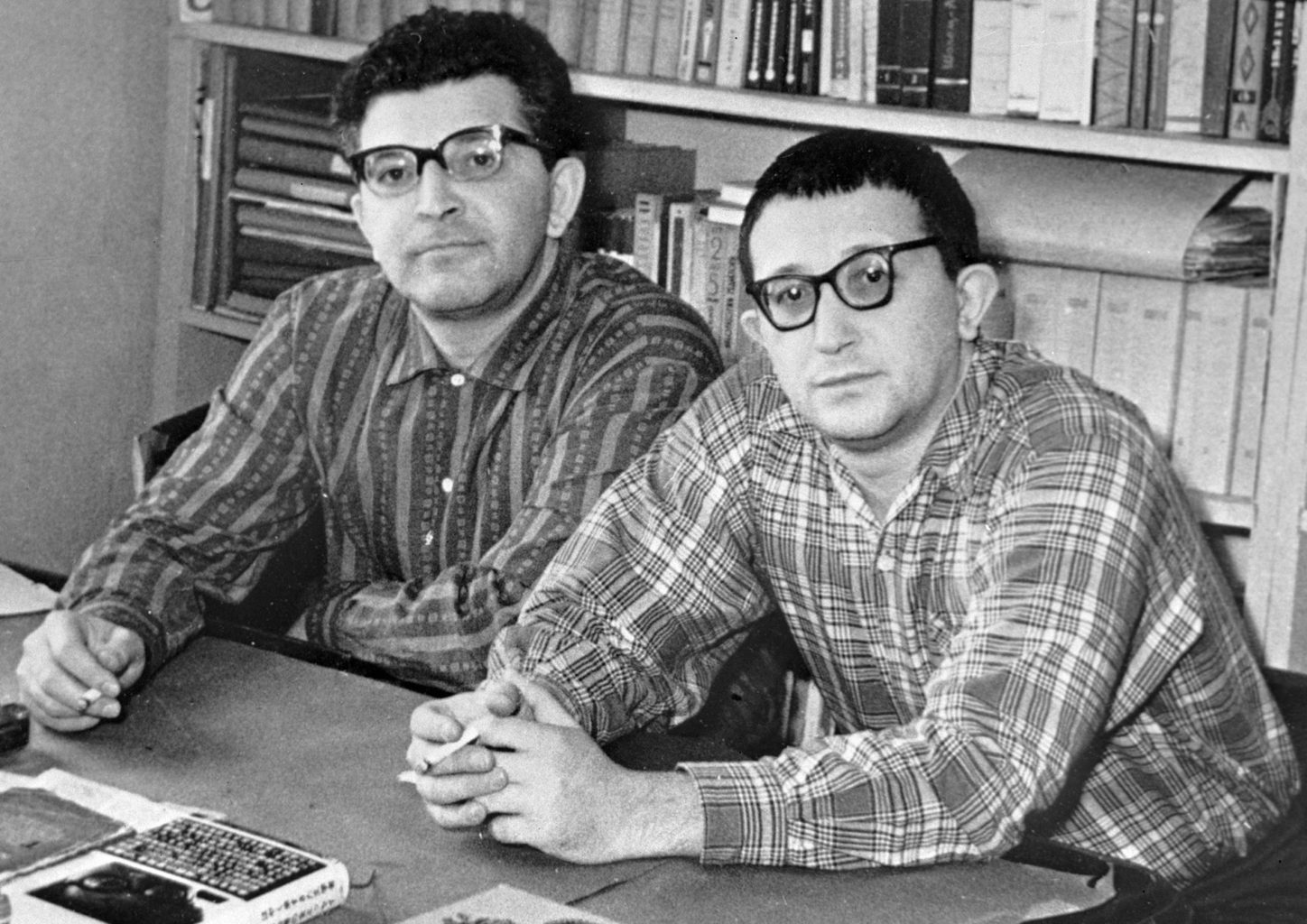 Arkagyij és Borisz Sztrugackij 1973-ban #moszkvater