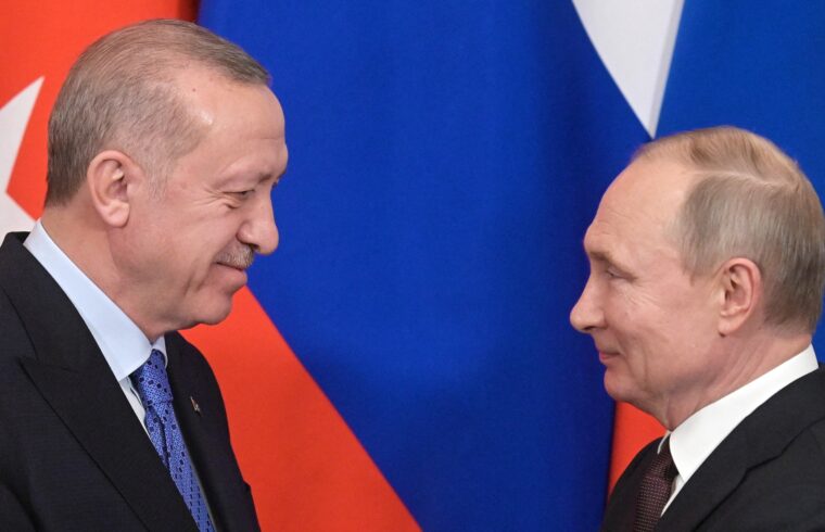 Recep Tayyip Erdogan és Vlagyimir Putyin találkozója Moszkvában 2020. március 5-én #moszkvater