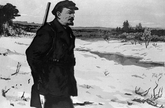 „Lenin korábban is szeretett vadászni” V. Nikolsky festménye #moszkvater