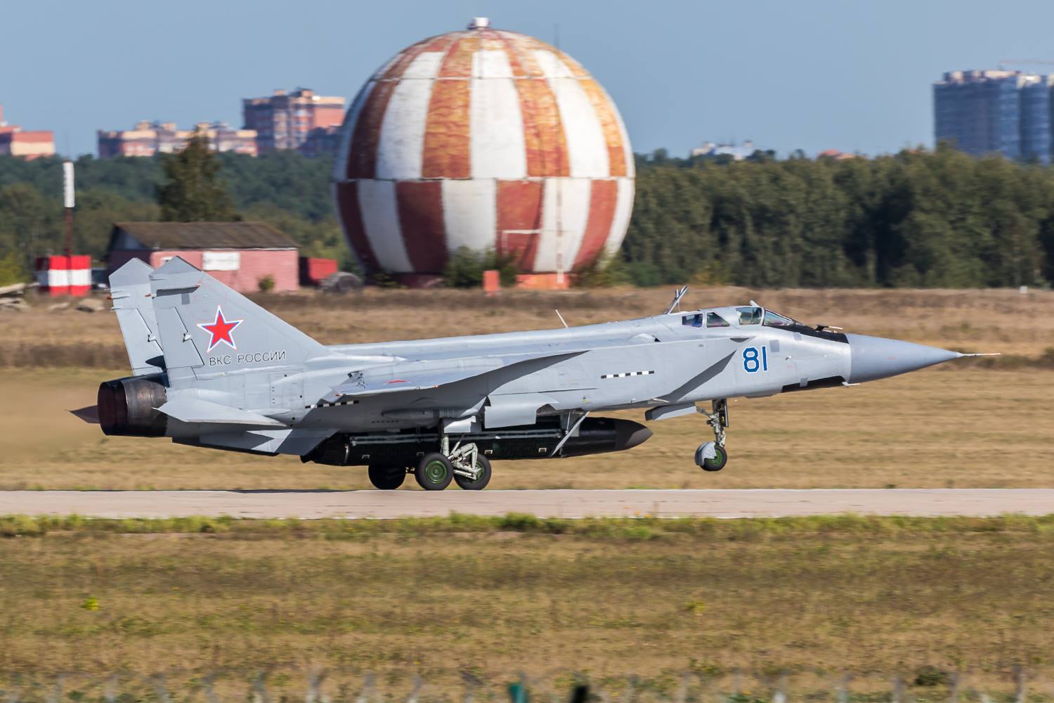 MiG-31D 79M6 rakétával #moszkvater