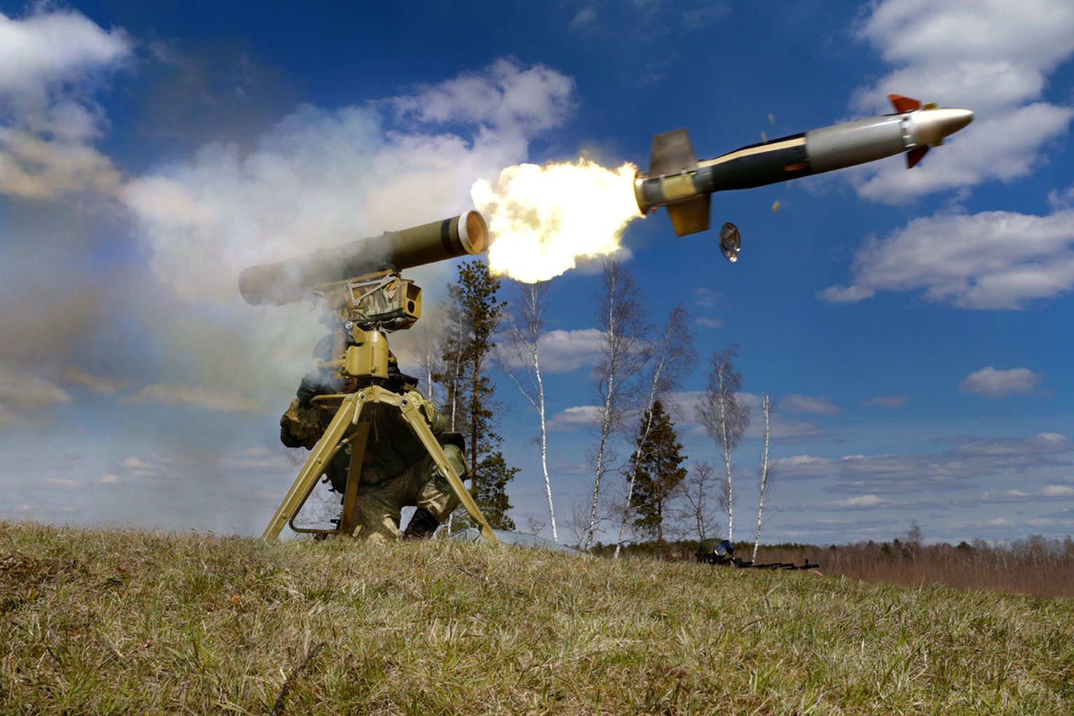 Egy T-72 lett az Abrams végzete? 2 9M133 Kornet páncéltörő rakéta indítása #moszkvater