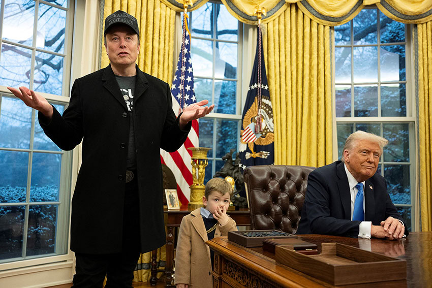 Musk és Trump a Starlink lassításával üzent Zelenszkijnek
