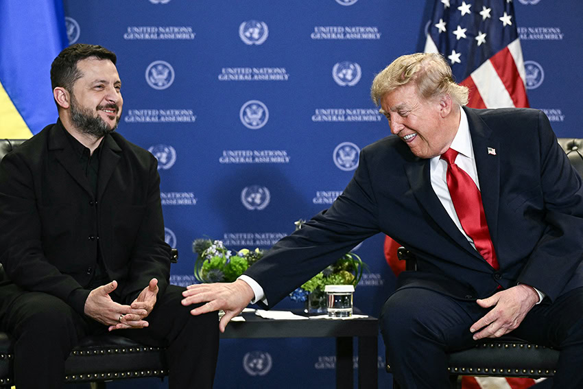 Miért olyan bátor Trumppal Zelenszkij?
